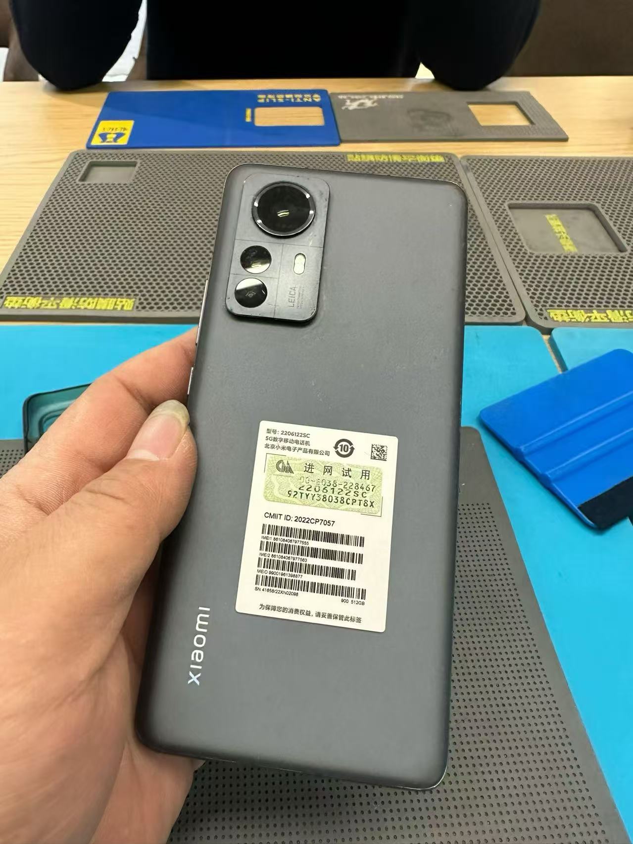 触摸检测工具与手机屏幕校验场景图片